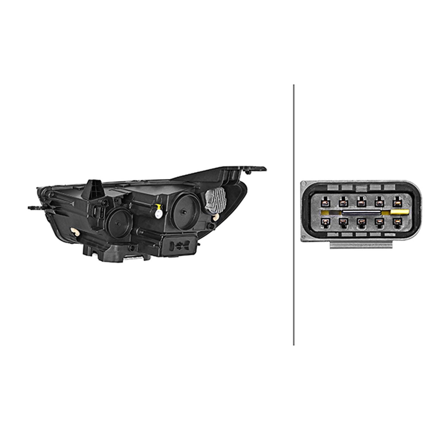 HELLA LED Headlight Unit - Right - 1EX354862-081
