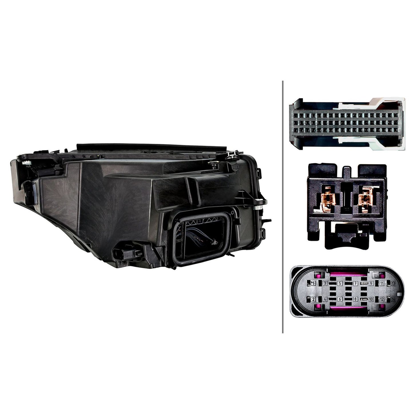 HELLA LED Headlight Unit - Left - 1LX354897-031