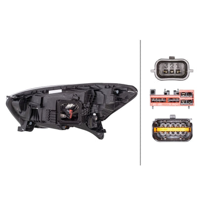 HELLA LED Headlight Unit - Right - 1LX012977-641