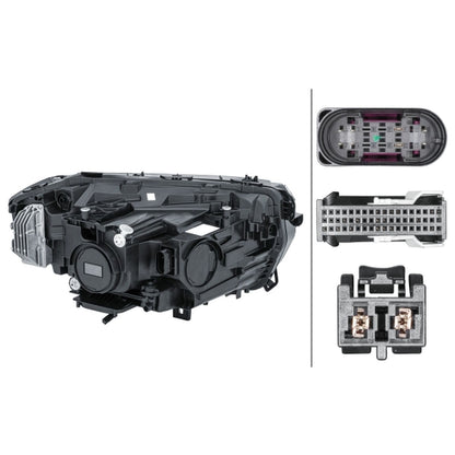 HELLA LED Headlight Unit - Left - 1LX014530-331
