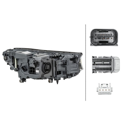 HELLA LED Headlight Unit - Left - 1LX354854-031