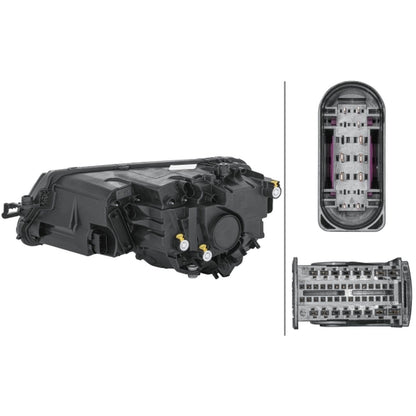 HELLA LED Headlight Unit - Right - 1EX354855-041