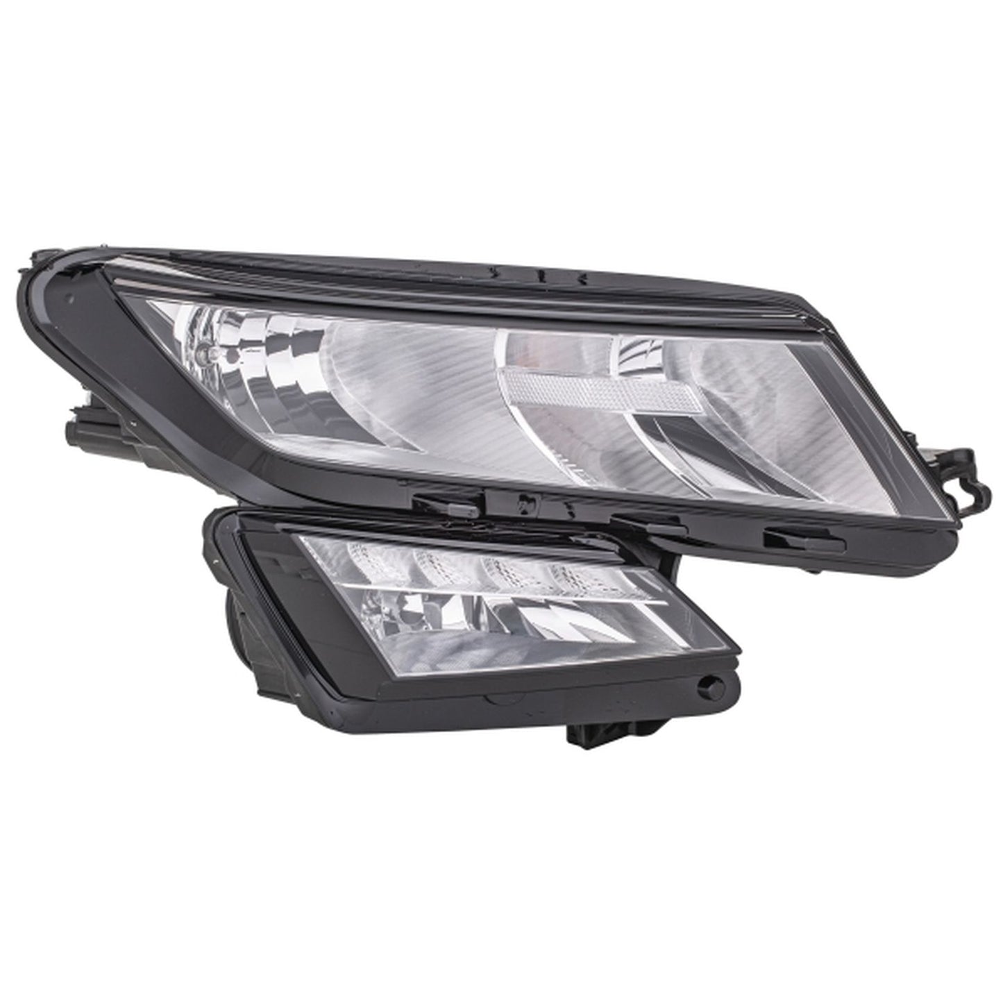 HELLA Halogen Headlight Unit - Right - 1LF012669-121