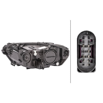 HELLA Halogen Headlight Unit - Right - 1LG015086-041