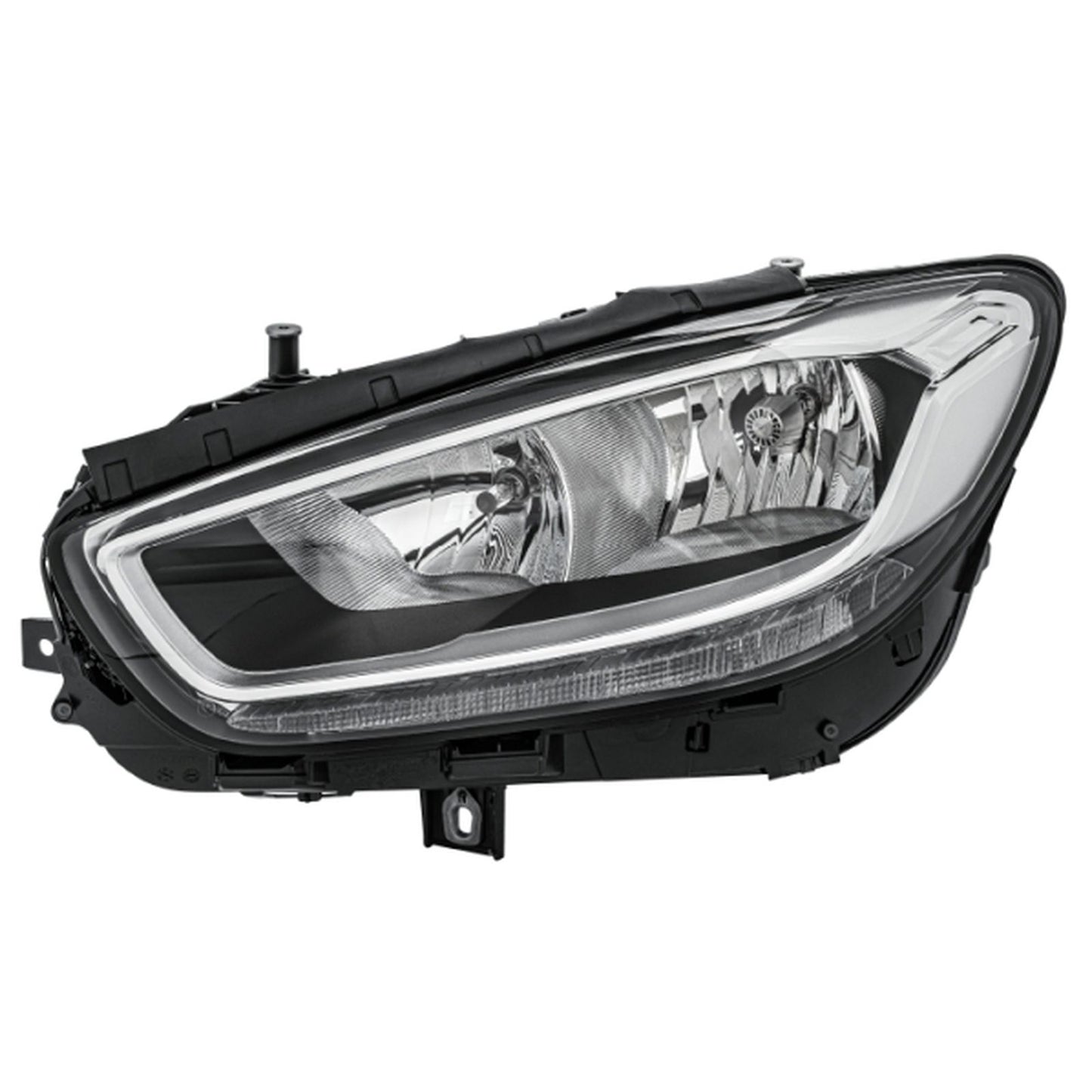 HELLA Halogen Headlight Unit - Left - 1LG015868-031