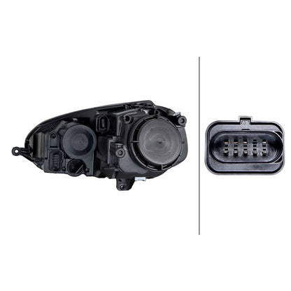 HELLA Halogen Headlight Unit - Right - 1LG247007-641
