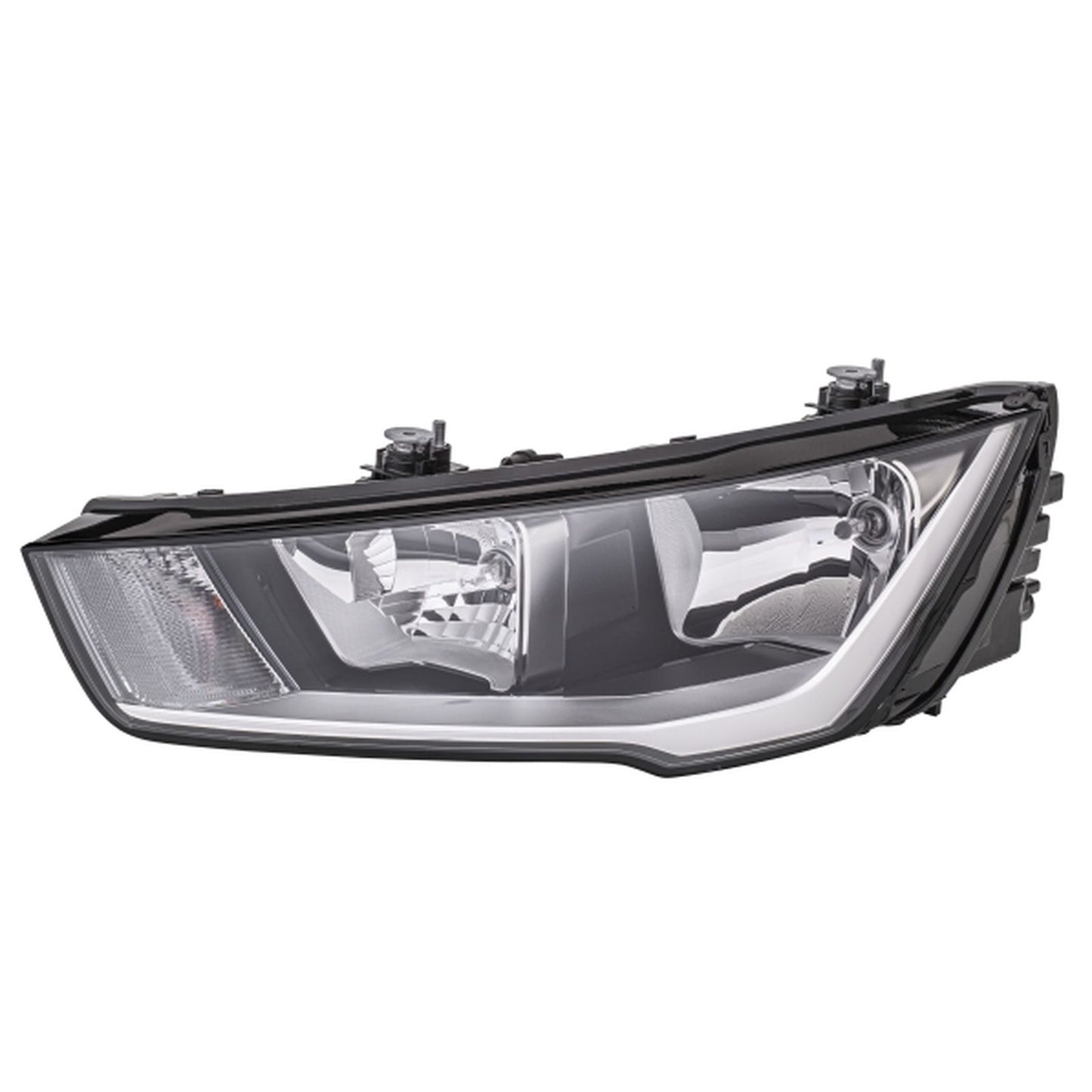 HELLA Halogen Headlight Unit - Left - 1LG354838-031