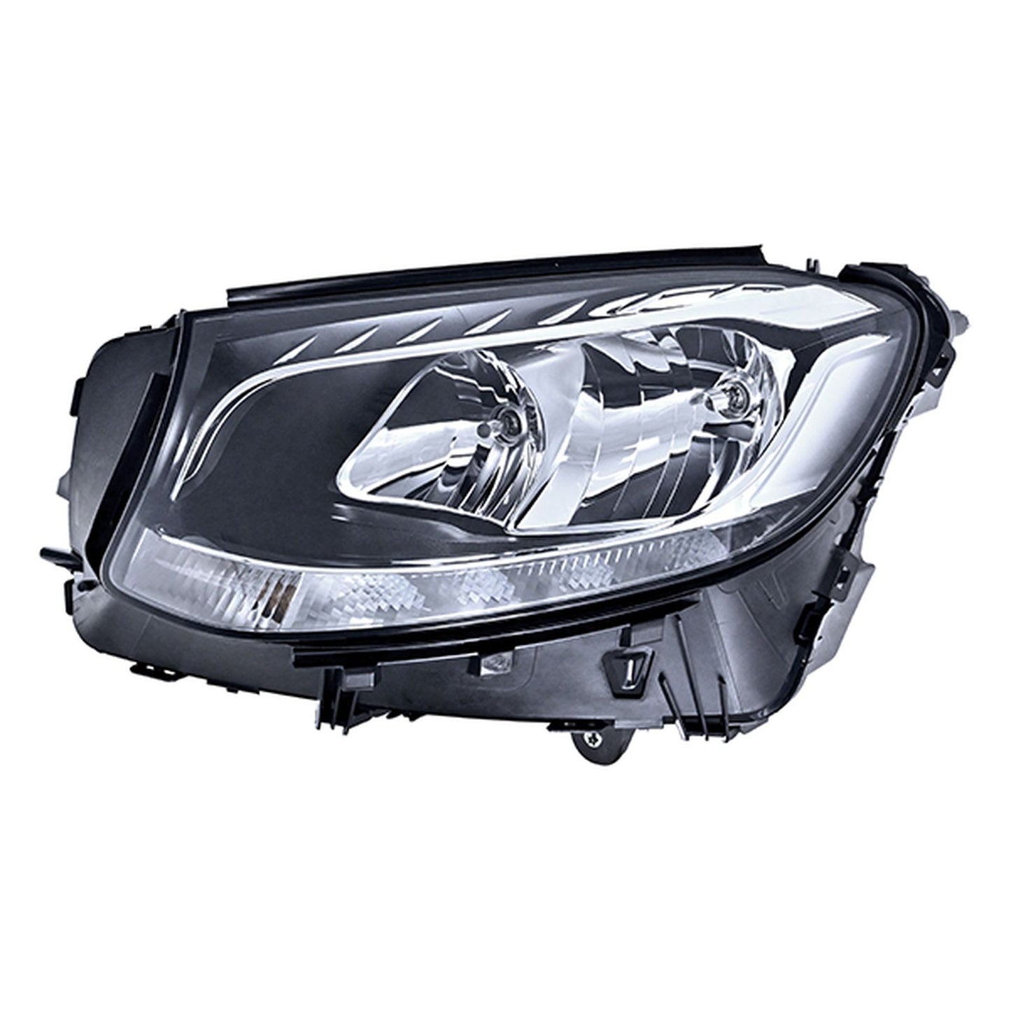 HELLA Halogen Headlight Unit - Left - 1LG354877-031