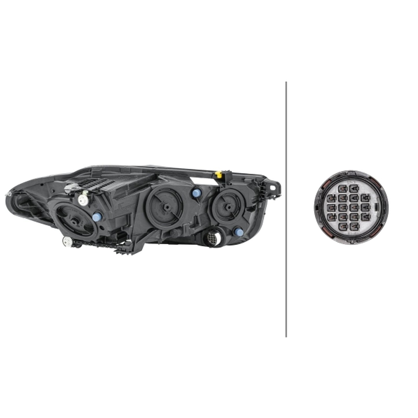 HELLA LED Headlight Unit - Left - 1LH011811-131