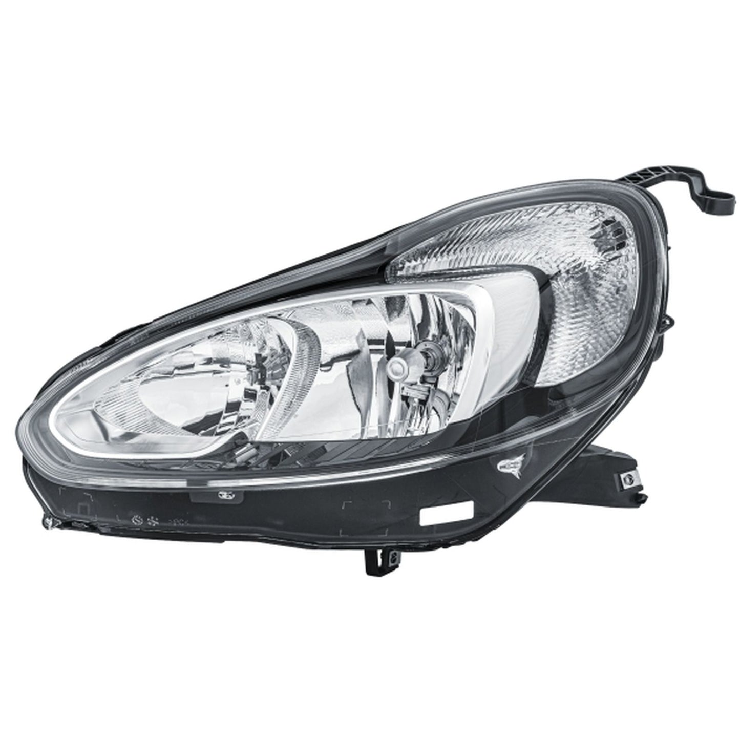 HELLA Halogen Headlight Unit - Left - 1LH354811-031