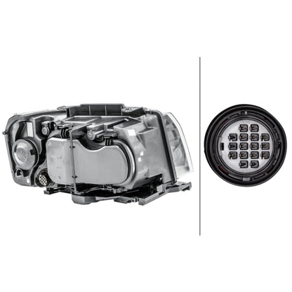 HELLA LED Headlight Unit - Left - 1LJ354813-011