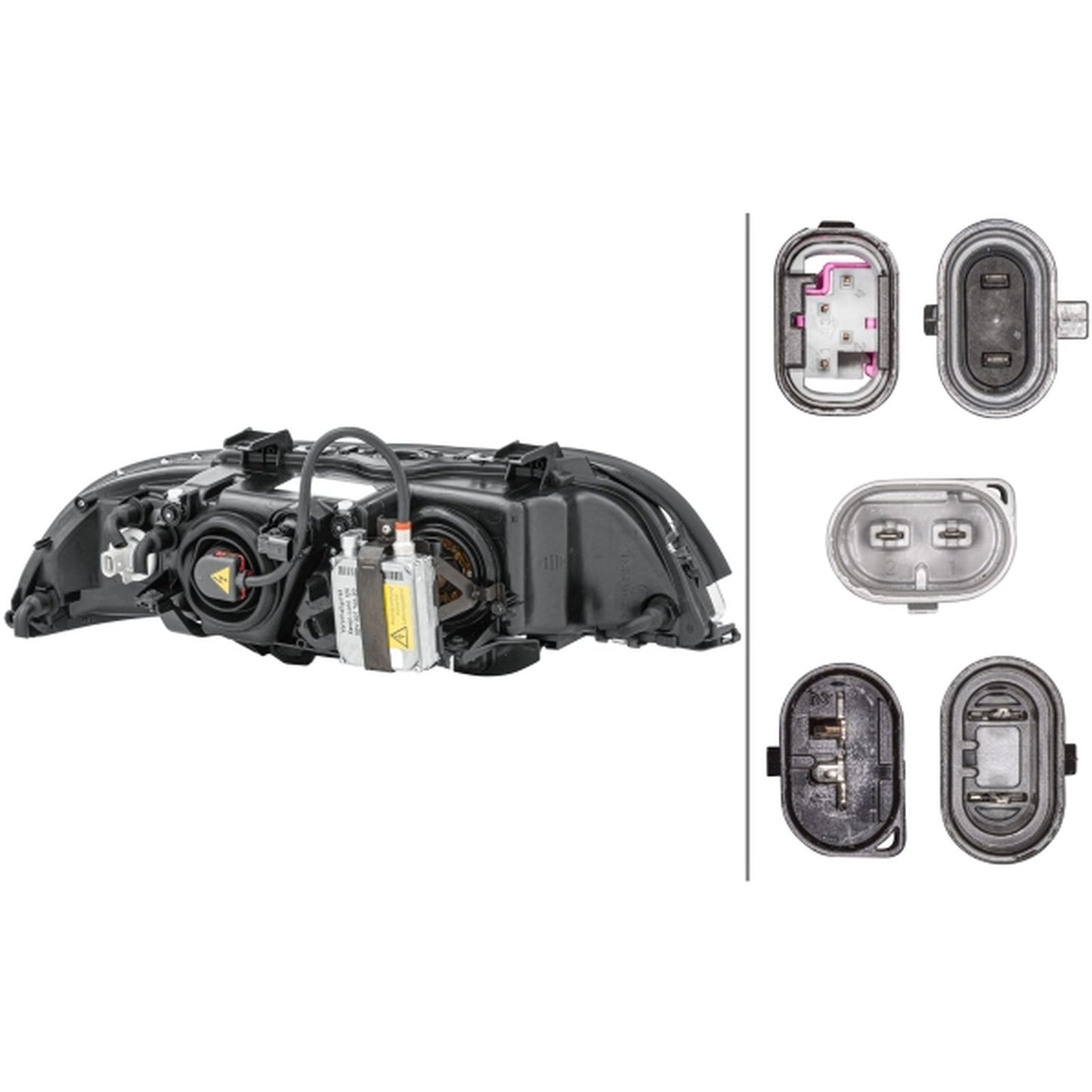 HELLA Xenon Headlight Unit - Left - 1LL008052-591