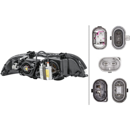 HELLA Xenon Headlight Unit - Left - 1LL008052-591