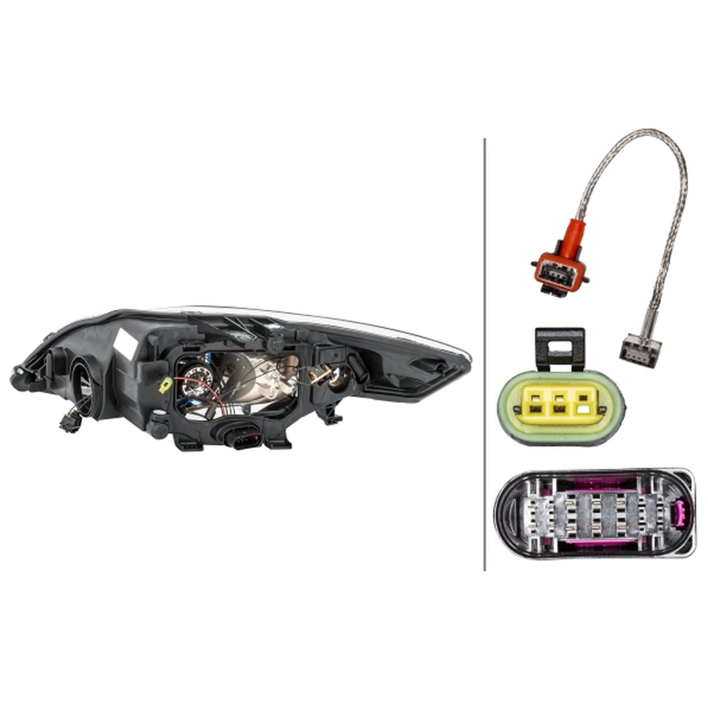 HELLA Bi-Xenon Headlight Unit - Right - 1LL010541-121