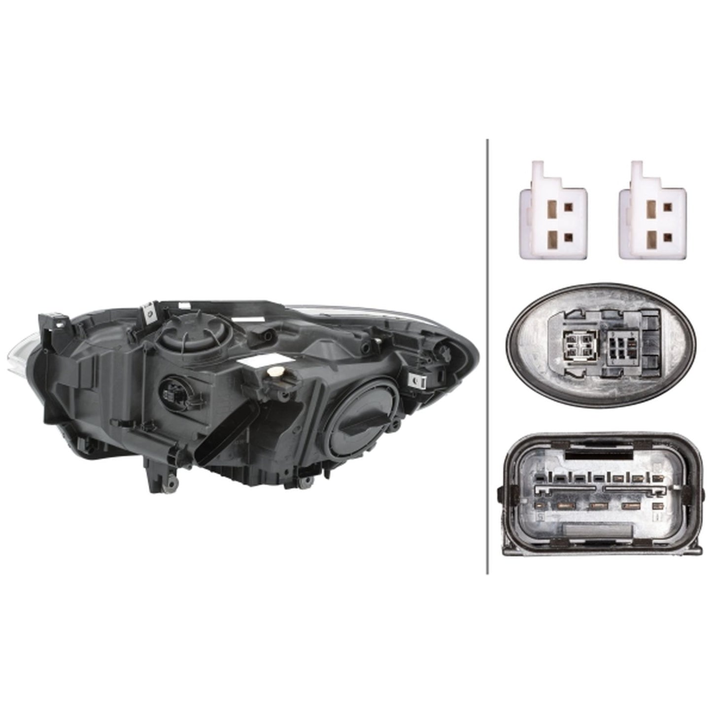 HELLA LED Headlight Unit - Right - 1LL010741-581
