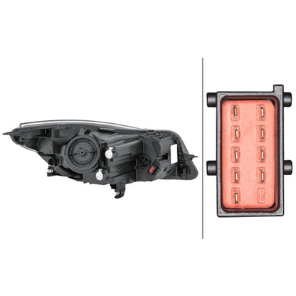 HELLA LED Headlight Unit - Left - 1LL011165-771