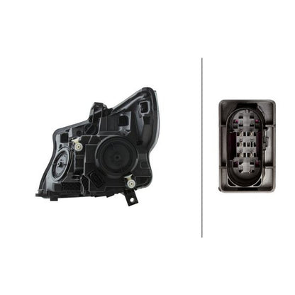 HELLA Halogen Headlight Unit - Right - 1LL011284-901