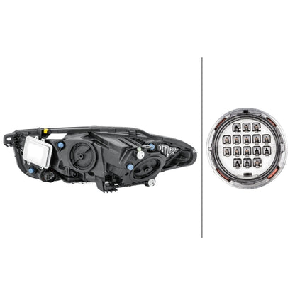 HELLA LED Headlight Unit - Right - 1LL011811-341