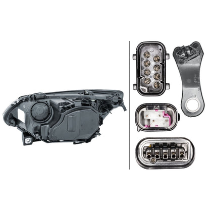 HELLA Bi-Xenon Headlight Unit - Right - 1LL163082-001