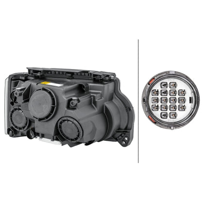 HELLA Bi-Xenon Headlight Unit - Left - 1LL238036-411