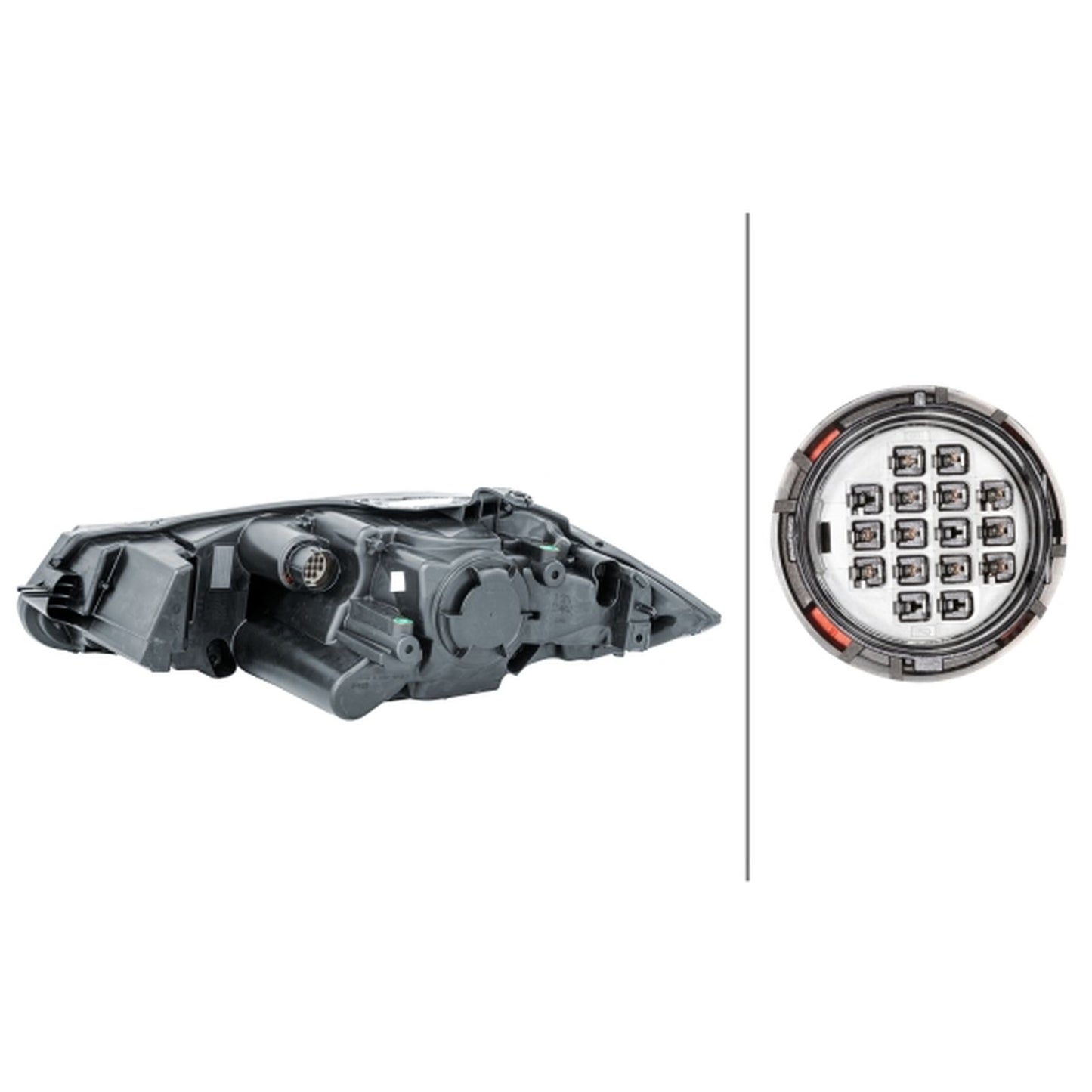 HELLA LED Headlight Unit - Right - 1LL354815-101