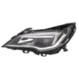 HELLA Halogen Headlight Unit - Left - 1LL354829-031