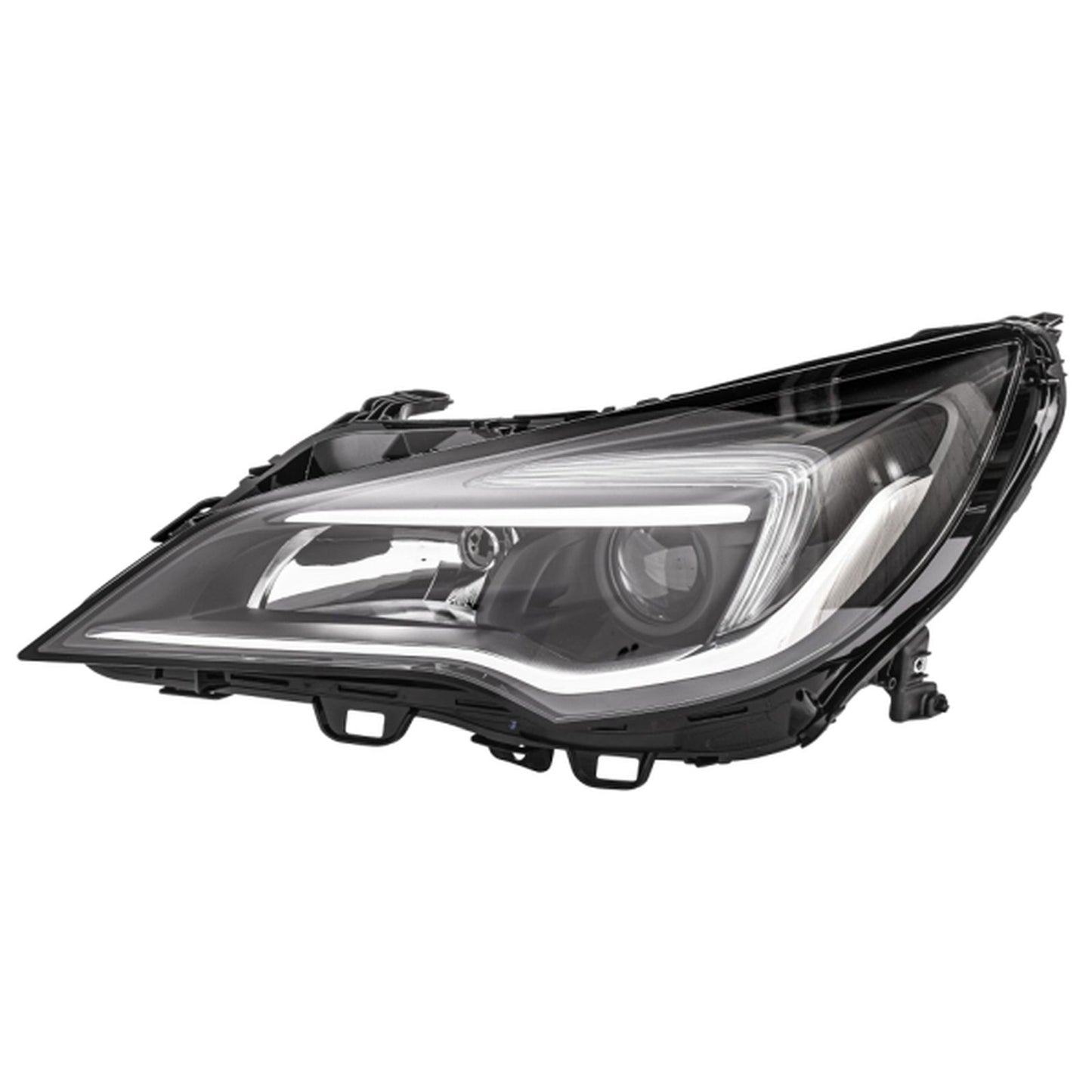 HELLA Halogen Headlight Unit - Left - 1LL354829-031