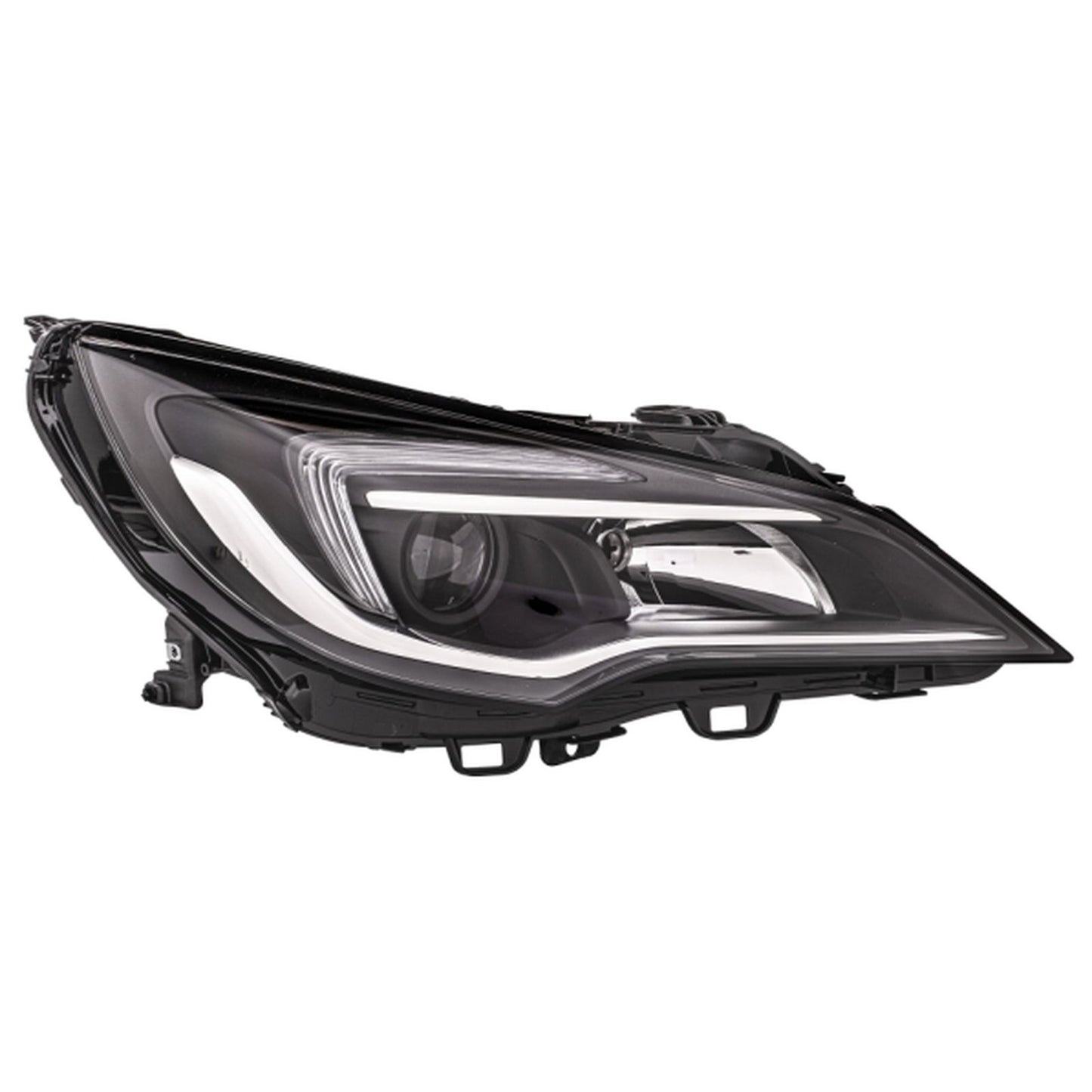 HELLA Halogen Headlight Unit - Right - 1LL354829-041