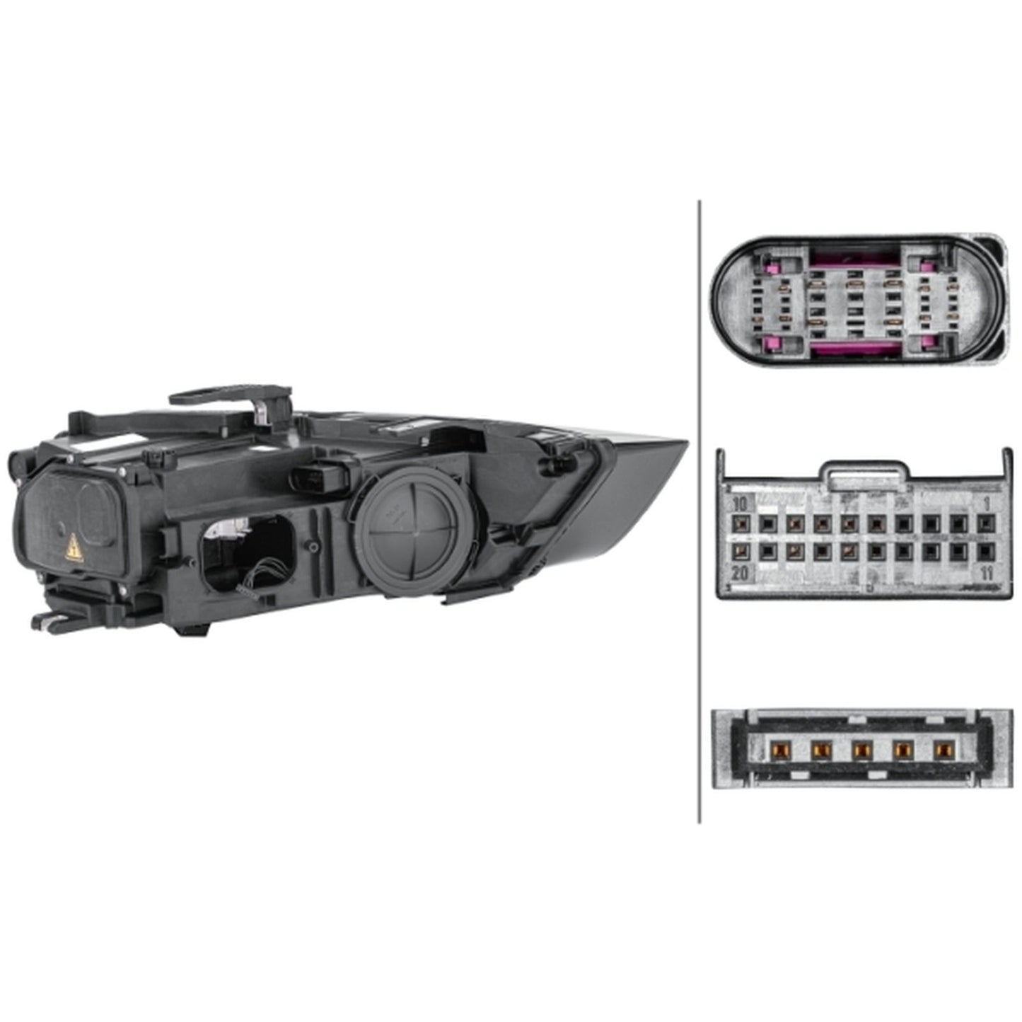 HELLA LED Headlight Unit - Left - 1LL354840-031