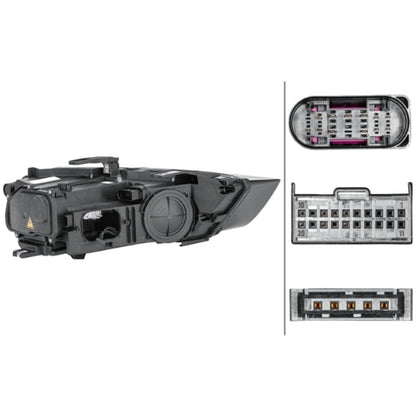 HELLA LED Headlight Unit - Left - 1LL354840-031