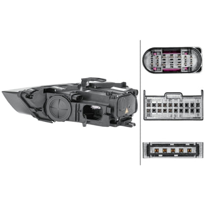 HELLA LED Headlight Unit - Right - 1LL354840-041