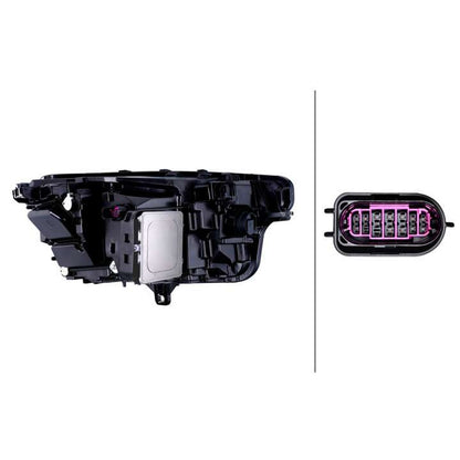 HELLA Matrix Headlight Unit - Left - 1LX016220-531