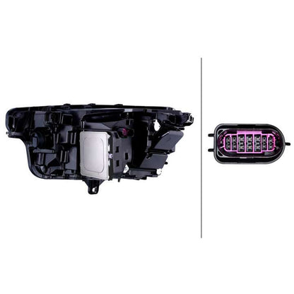 HELLA Matrix Headlight Unit - Right - 1LX016220-541