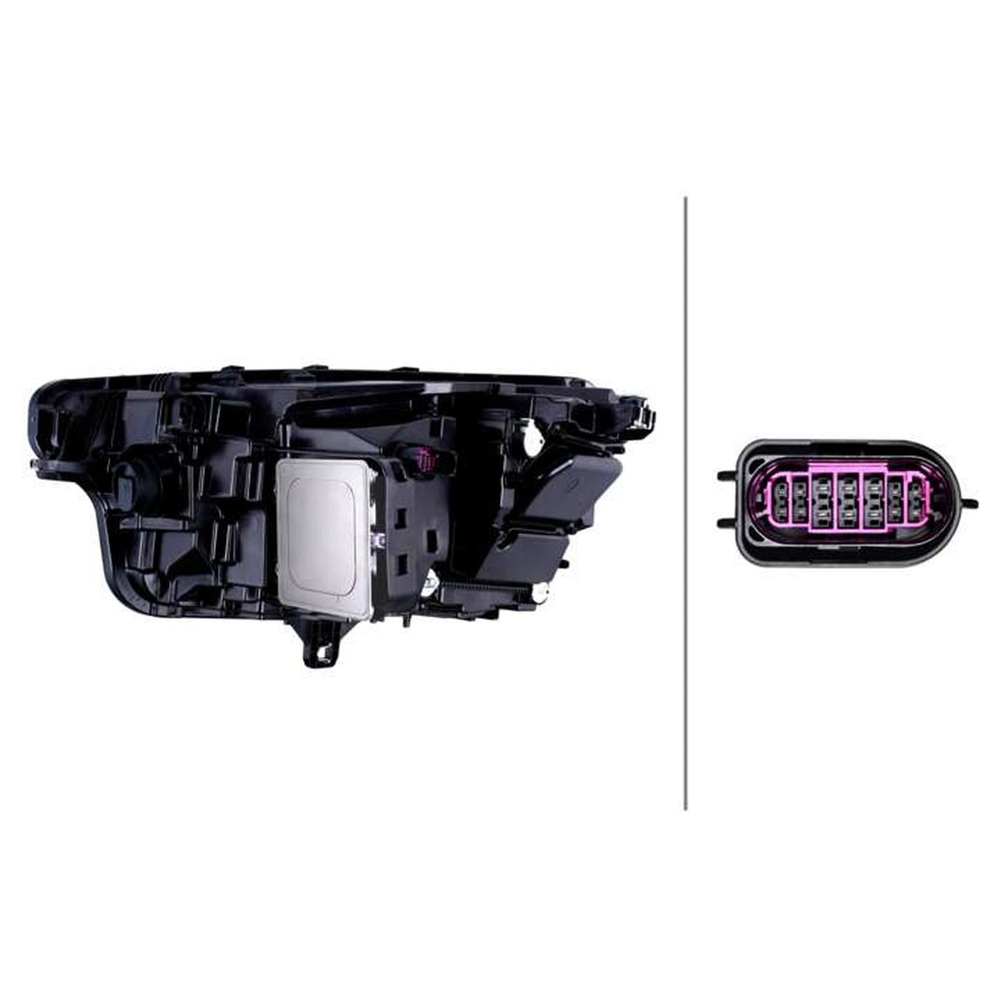 HELLA Matrix Headlight Unit - Right - 1LX016220-641