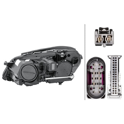 HELLA LED Headlight Unit - Right - 1LX011066-641