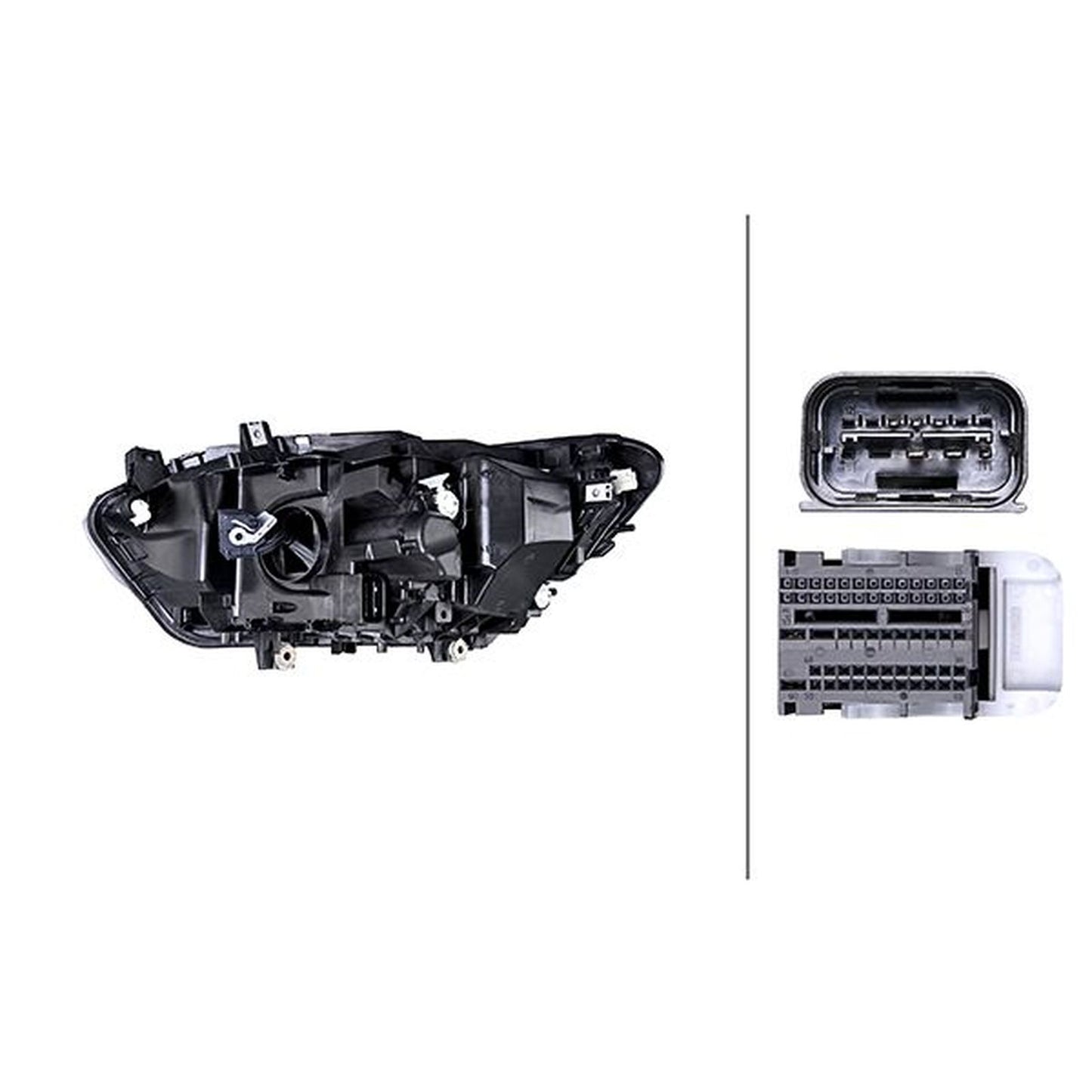 HELLA LED Headlight Unit - Right - 1LX011929-941