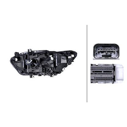 HELLA LED Headlight Unit - Right - 1LX011929-941