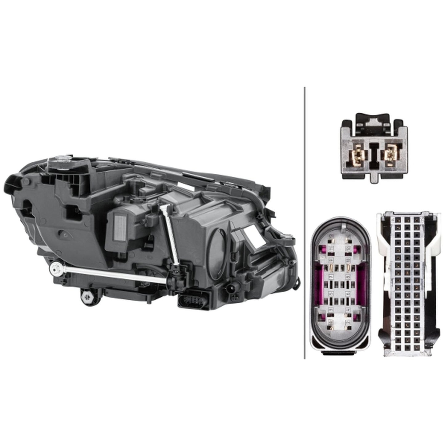 HELLA LED Headlight Unit - Left - 1LX012076-531