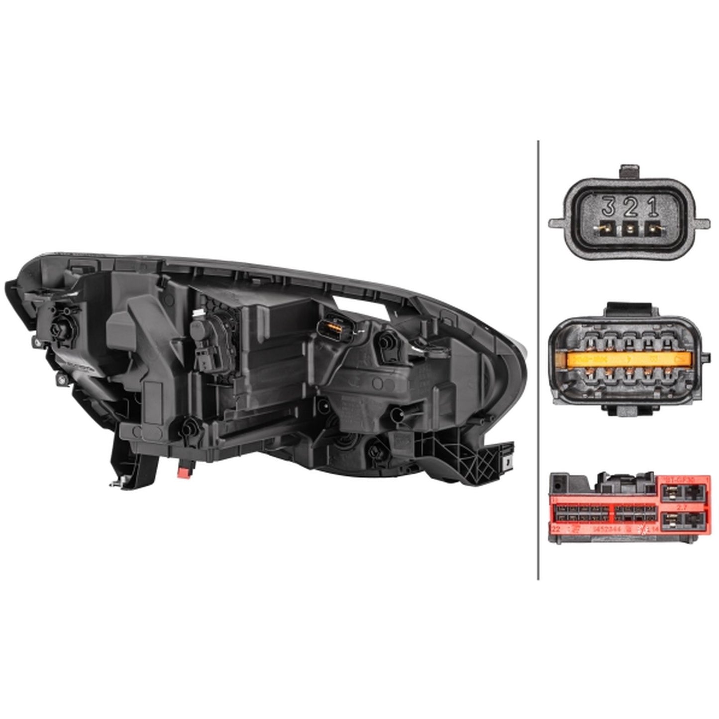 HELLA LED Headlight Unit - Left - 1LX012293-631