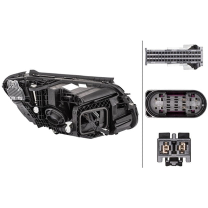 HELLA LED Headlight Unit - Left - 1LX013063-531
