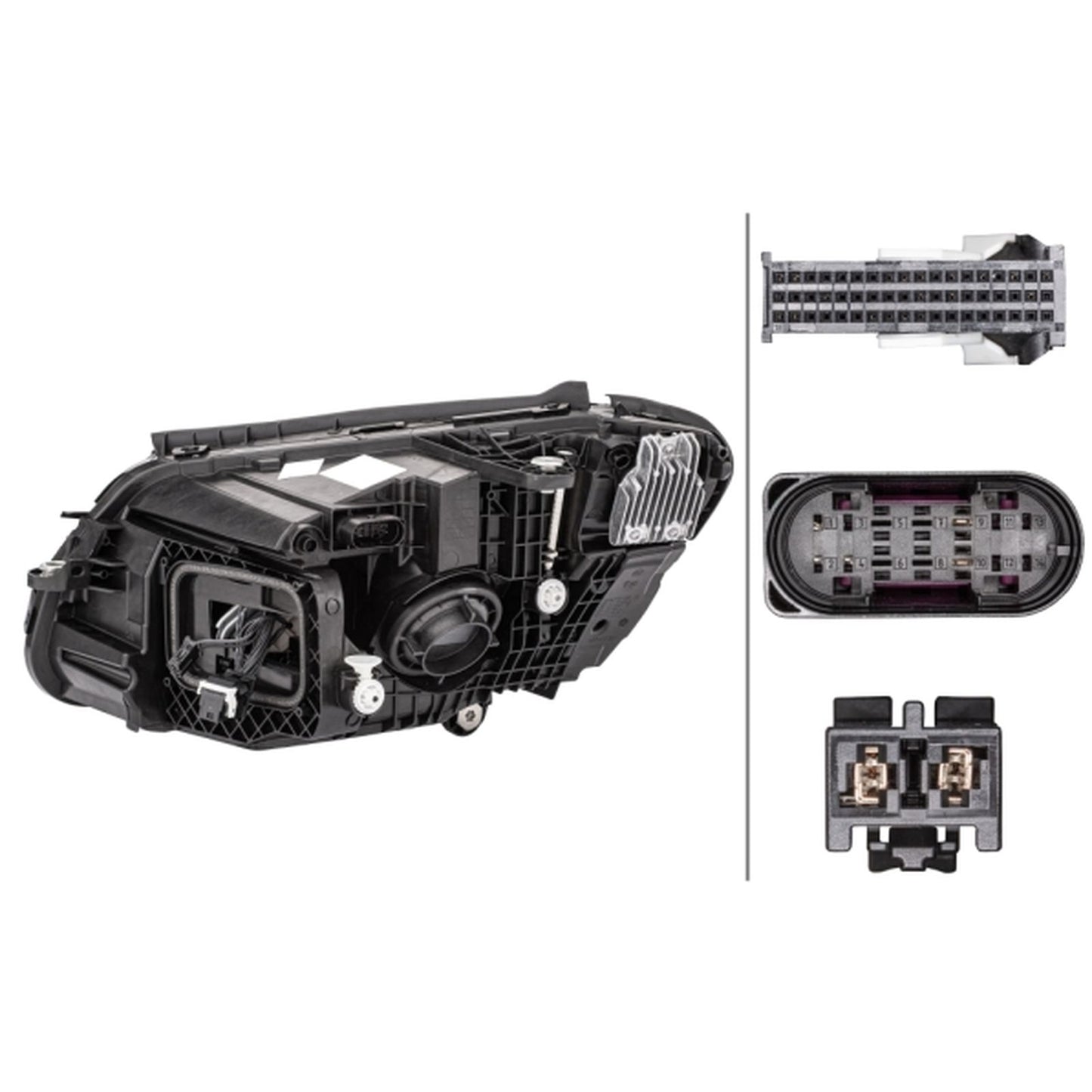 HELLA LED Headlight Unit - Right - 1LX013063-541