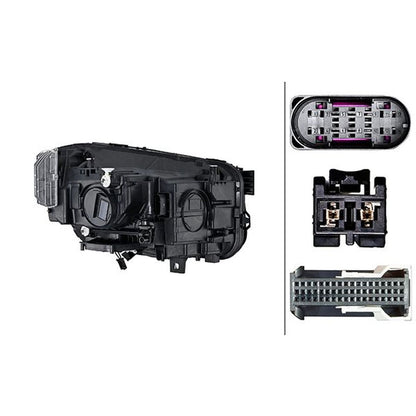 HELLA LED Headlight Unit - Left - 1LX013080-531