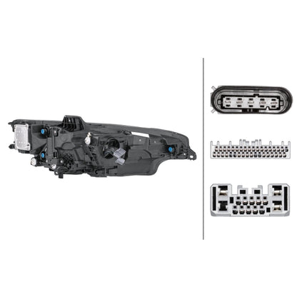 HELLA LED Headlight Unit - Left - 1LX013501-931
