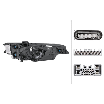 HELLA LED Headlight Unit - Left - 1LX013502-931