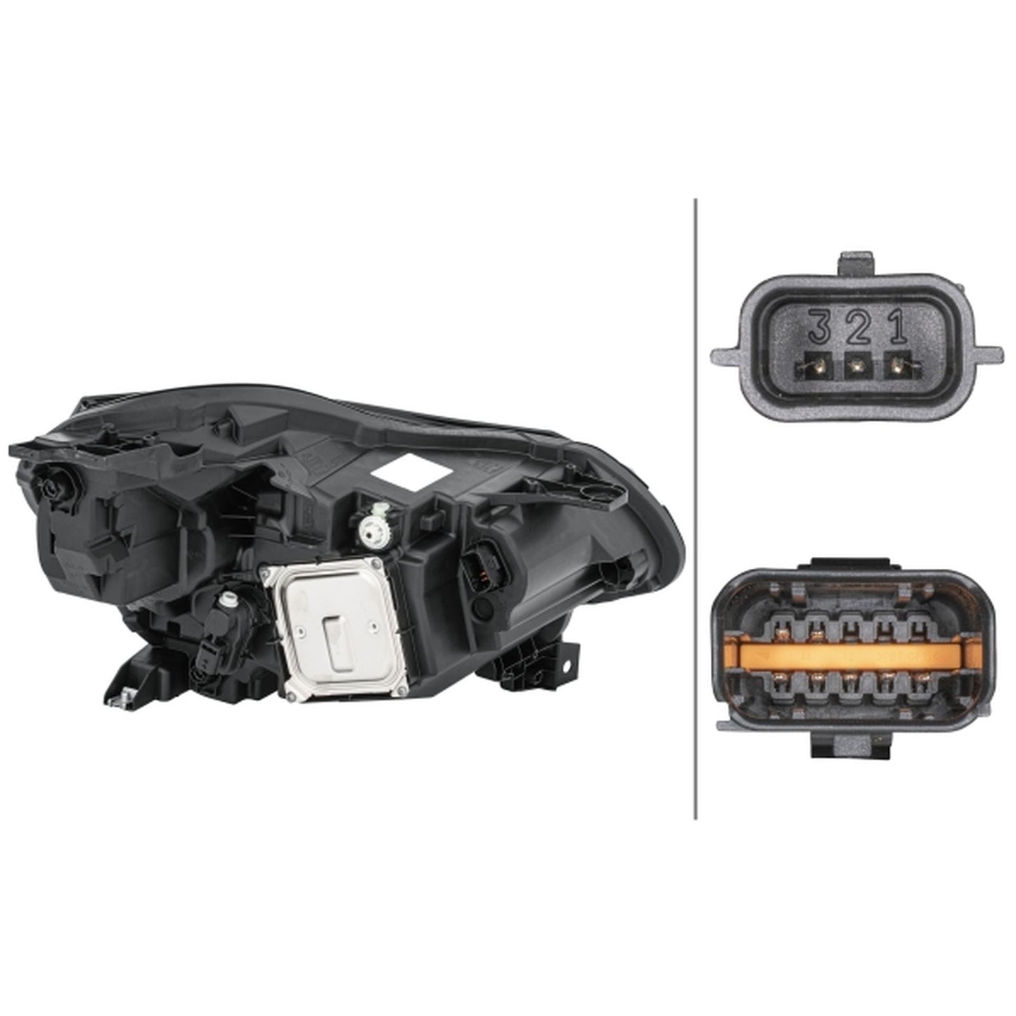 HELLA LED Headlight Unit - Left - 1LX013930-831