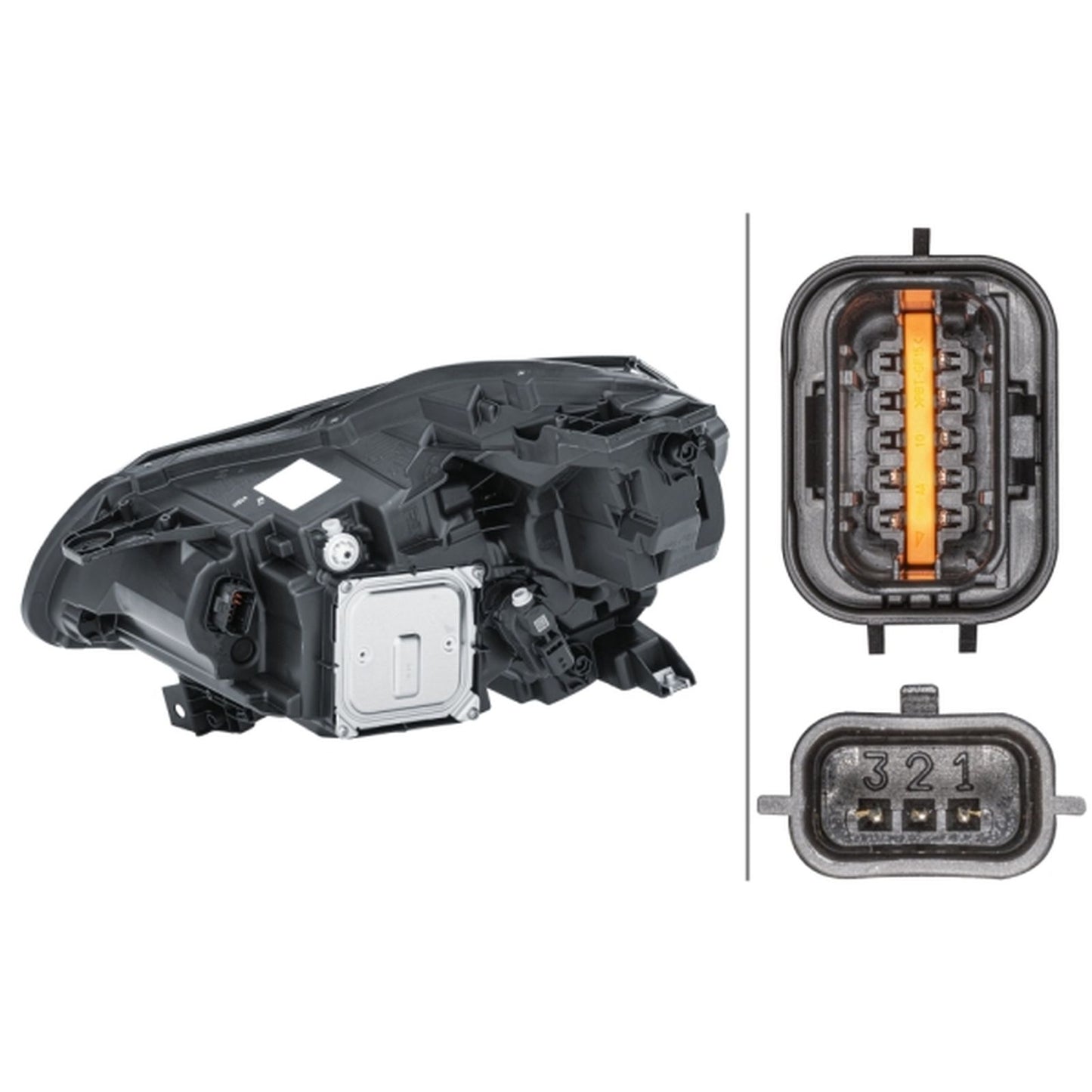 HELLA LED Headlight Unit - Right - 1LX013930-841