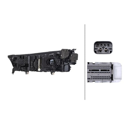HELLA LED Headlight Unit - Right - 1LX014952-541