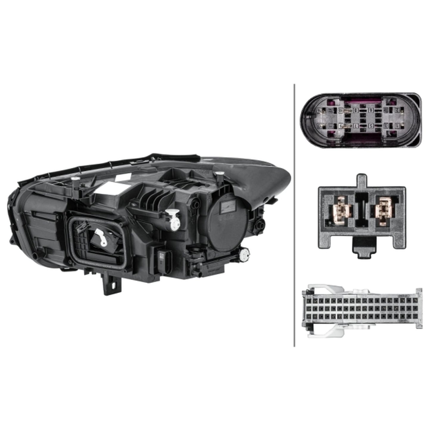 HELLA LED Headlight Unit - Right - 1LX014993-581