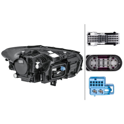 HELLA LED Headlight Unit - Left - 1LX014993-671