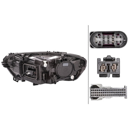 HELLA LED Headlight Unit - Right - 1LX015086-341